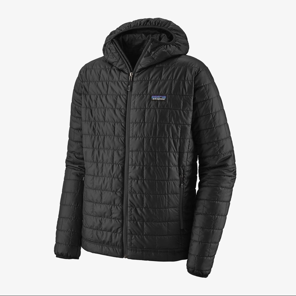Men’s Patagonia nano puff hooded jacket